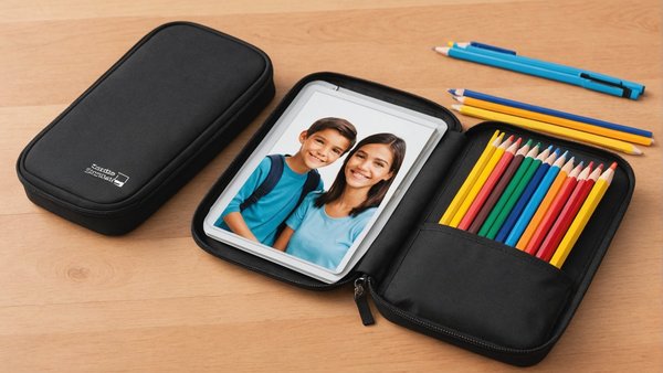 Trousses double compartiment : pratiques et élégantes pour l'école